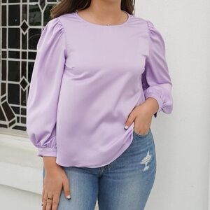 Lavender Blouse